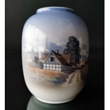 Lyngby Vase mit Hof Nr. 140-3-91