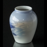 Lyngby Vase mit Strand Nr. 74-1-79