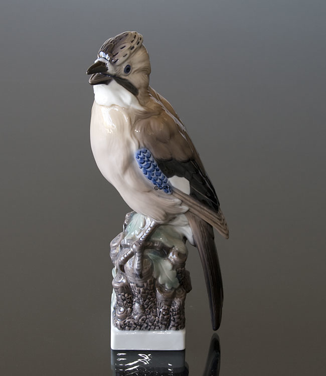 Fugl, Skovskade Lyngby Porcelæn nr. 83