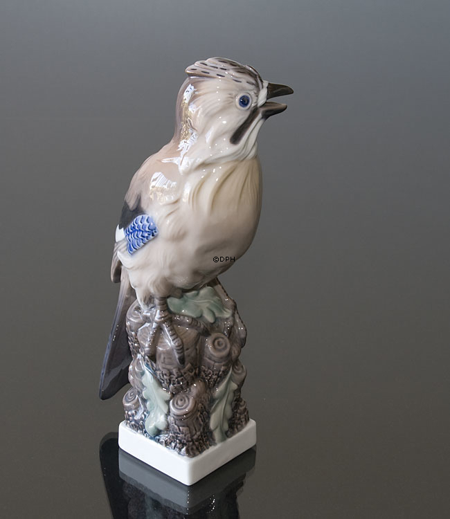 Fugl, Skovskade Lyngby Porcelæn nr. 83