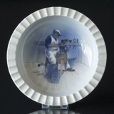 Copenhagen Denmark Lyngby Bowl with Plumber, no. 97-101