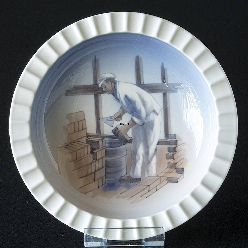 Copenhagen Denmark Lyngby Skål med murer, nr. 97-102