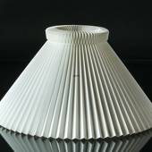 Le Klint 1 sidelængde 17cm, Lampeskærm af hvid plast excl. lampestativ