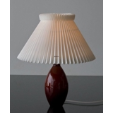 Le Klint 1 sidelængde 19cm, Lampeskærm af hvid plast excl. lampestativ.