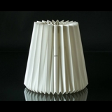 Le Klint 17 højde 30cm, Lampeskærm af hvid plast excl. lampestativ