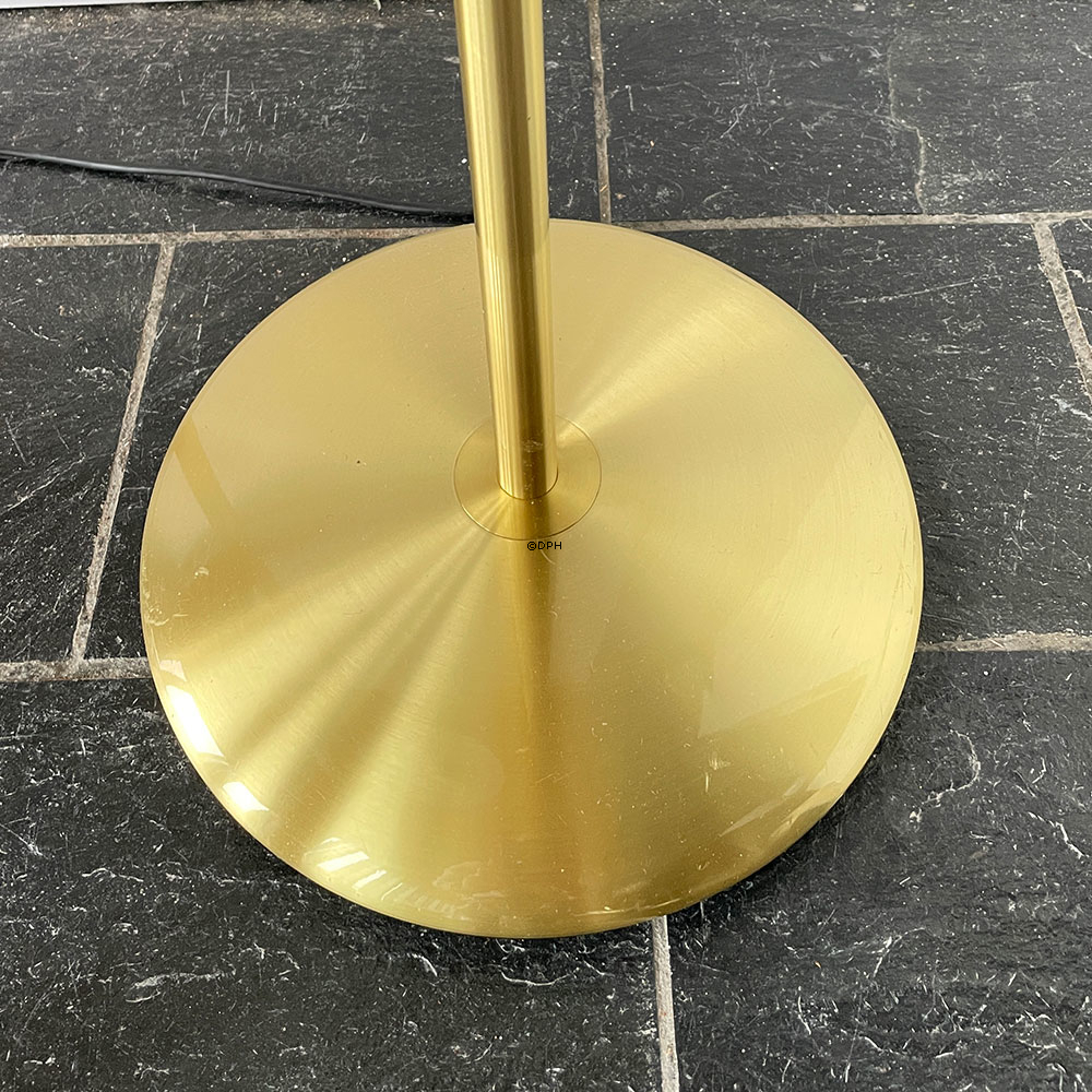 Le Klint 340 Teleskoplampe i messing med lampeskærm, brugt - Udgået af produktion