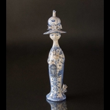 Wiinblad Season Figurine, spring, Blue/white, height 30 cm