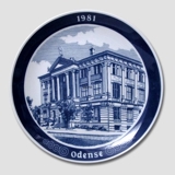 Annual plate, "Odense" - 1981, Millhouse