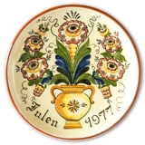 1977 Nittsjö Swedish Christmas plate