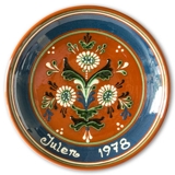 1978 Nittsjö Swedish Christmas plate