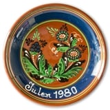 1980 Nittsjö Swedish Christmas plate