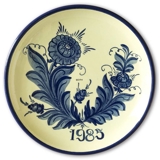 1985 Nittsjö Swedish Christmas plate