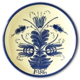 1986 Nittsjö Swedish Christmas plate