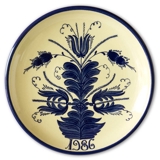 1986 Nittsjö Swedish Christmas plate