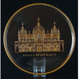 1972 Orrefors jährliche Glasteller, Basilica Di San Marco