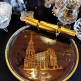 1976 Orrefors årsplatte i glas, Christ Church