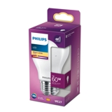 Philips LED pære E27 7W 806 lm (svarer til 60 watt) Varm Hvidt Lys 2700k (15000 timer)