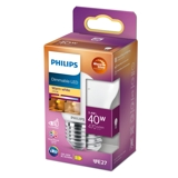 Philips dæmpbar LED pære E27 3,4W 470 lm (svarer til 40 watt) Varm Hvidt Lys 2200-2700K (15000 timer)