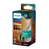 Philips SceneSwitch LED pære, ravfarvet E27 7W 640; 320; 60 lm (svarer til 60 watt) Varm Hvidt Lys 2700K (15000 timer)