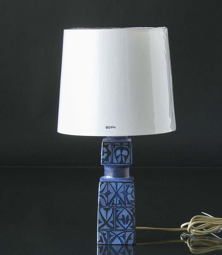 Rund cylinderformet lampeskærm 19 cm i højden, off white hørstof