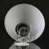 Rund lampeskærm høj model 20 cm i højden, hvid chintz stof, (Til Holmegaard Apoteker bordlampe, lille nr. 4363476 og Torino, mellem nr. 4363332) | Nr. P201435A3300R | DPH Trading