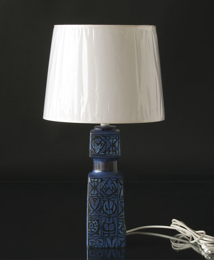 Rund cylinderformet lampeskærm 23 cm i højden, off white hørstof