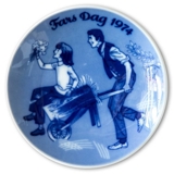 1974 Porsgrund Plate "Father's Day"