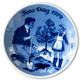 1979 Porsgrund Plate "Father's Day"