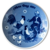 1977 Porsgrund Mother's Day plate