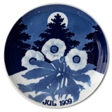1909 Porsgrund Christmas plate