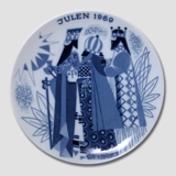 1969 Porsgrund Christmas plate