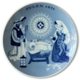 1971 Porsgrund Christmas plate