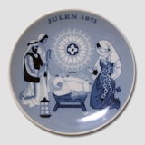 1971 Porsgrund Christmas plate