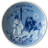 1977 Porsgrund Christmas plate