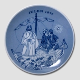 1977 Porsgrund Christmas plate