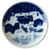 1978 Porsgrund Christmas plate