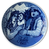 1985 Porsgrund Christmas plate