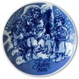 1986 Porsgrund Christmas plate