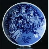 1987 Porsgrund Christmas plate