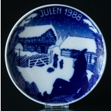 1988 Porsgrund Christmas plate