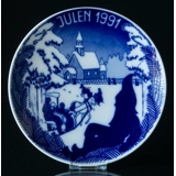 1991 Porsgrund Christmas plate