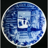 1995 Porsgrund Christmas plate, Christmas tree