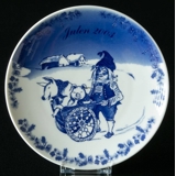 2003 Porsgrund Christmas plate, Hiding the pigs