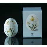 Standing bonbonniere with Narcissus, Royal Copenhagen Easter Egg 2017