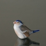 Fink sitzt auf, Royal Copenhagen Vogelfigur Nr. 081 oder 1040