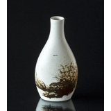 Diana Fajance vase med kanin, Royal Copenhagen nr. 1045-5142