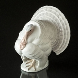 Kalkun, Royal Copenhagen fugle figur nr. 0-1065 eller 1065