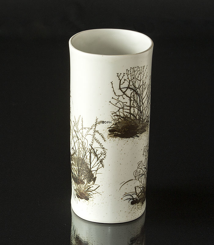 Diana Fajance vase med kanin, Royal Copenhagen nr. 1080-5406