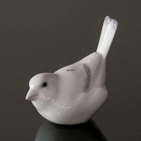 Sparrow, Royal Copenhagen bird figurine no. 1081 - white