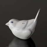 Spurv, Royal Copenhagen fugle figur nr. 1081 - Hvid